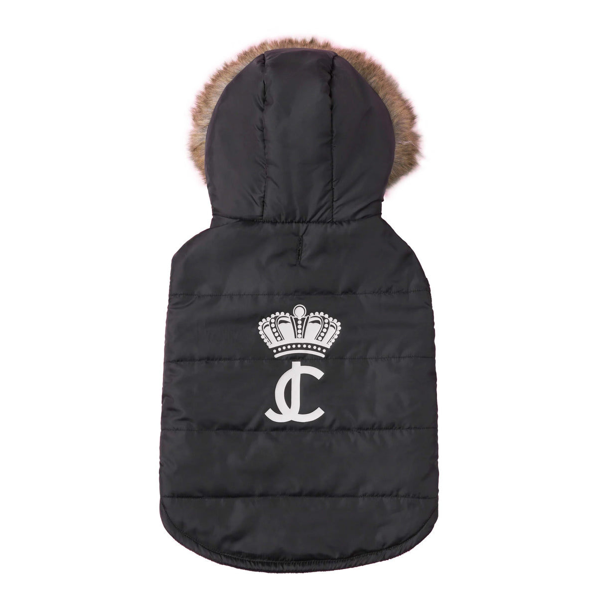 Pet Faux Fur Hooded Jacket