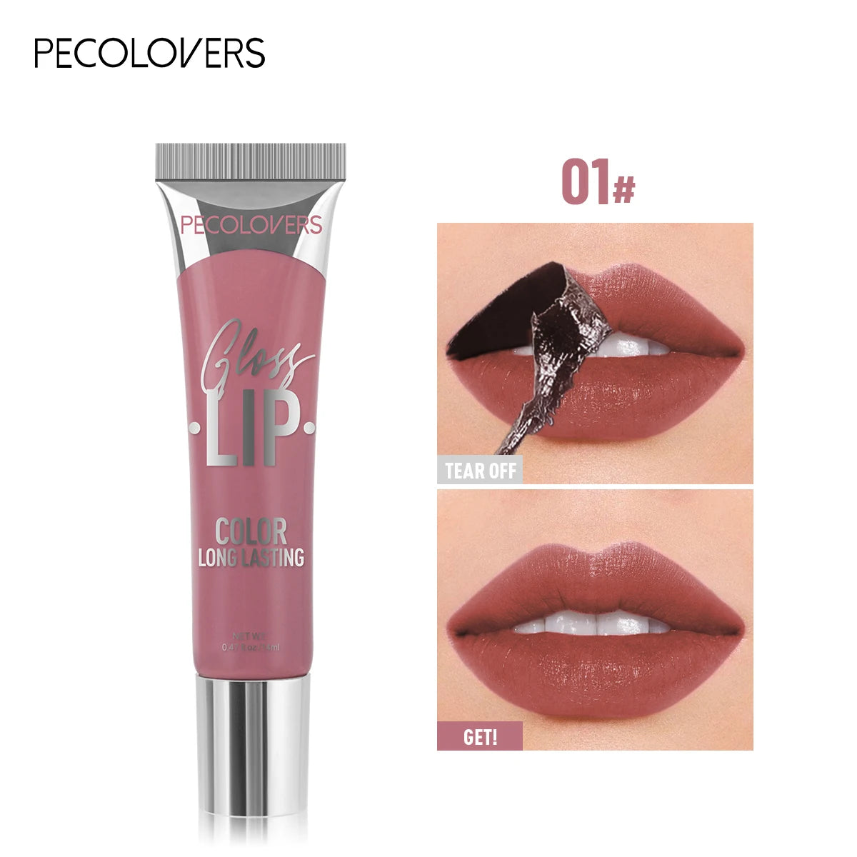 Peel-Off Tattoo Multi-Color Lip Gloss Lip Gloss Waterproof Long-Lasting Matte Lip Gloss Red Contour Peel-Off Lip Gloss Cosmetics