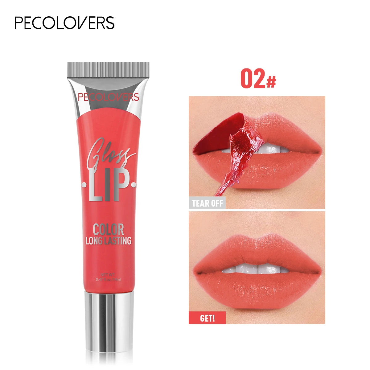 Peel-Off Tattoo Multi-Color Lip Gloss Lip Gloss Waterproof Long-Lasting Matte Lip Gloss Red Contour Peel-Off Lip Gloss Cosmetics