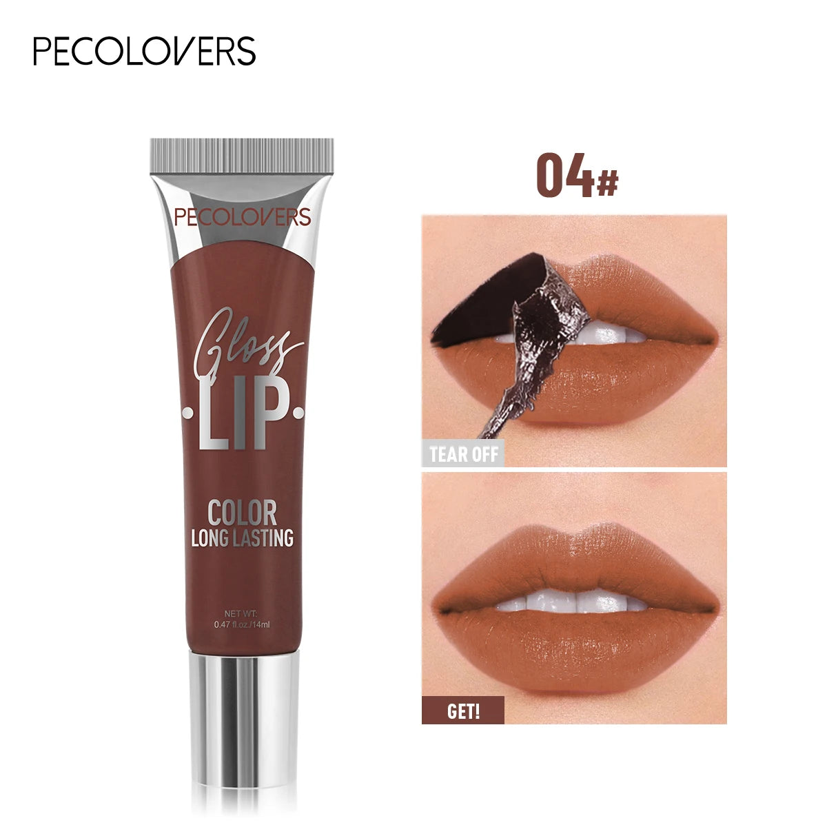 Peel-Off Tattoo Multi-Color Lip Gloss Lip Gloss Waterproof Long-Lasting Matte Lip Gloss Red Contour Peel-Off Lip Gloss Cosmetics