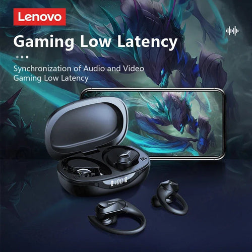 Original Lenovo LP75 TWS Bluetooth V5.3 Headphones Wireless LED