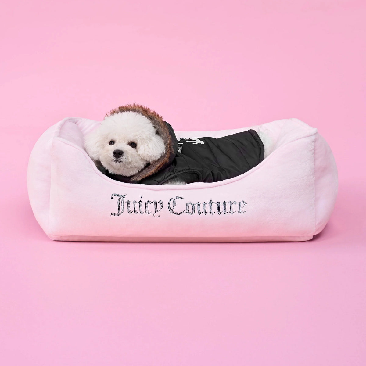 Pet Faux Fur Hooded Jacket