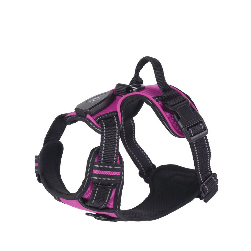 Pet Vest Harness Rechargeable Led Dog Harness for Night Walking Adjustable Glow Vest for Small Medium Dogs Pet Harness No Pull